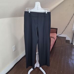 Armani Collezioni Women’s Dress Pants Black 100% Virgin Wool Italy Size 6 / 42